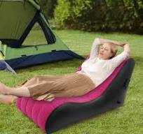 Amazon.com: Eleeferri Chaise Lounger Inflatable Sofa Air ...