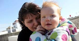 Blind Georgina Clements speaks about being a mum