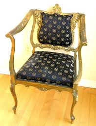 Stunning Louis Xv Parlor Chair With Napoleonic Crest Fabric Parlor Chair Chair Unique Chair