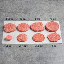 Wonder Meats 80 20 Steakhouse Burger Patty 4 Oz 40 Case