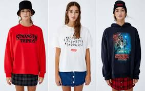 Clothing brand Pull & Bear is now selling a Stranger Things range of  clothing – from sweatshirts and T-shirts to hoodies - OK! Magazine