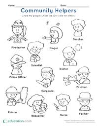 Check spelling or type a new query. Community Helpers Worksheet Education Com