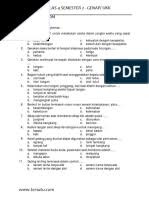 Soal pjok kelas 3 tema 1. Soal Uas Pjok Kelas 3 Sd Sem 1