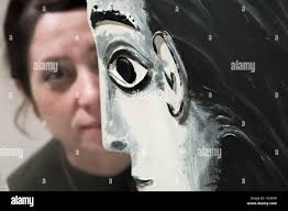 Jacqueline with a yellow ribbon hi-res stock photography and images