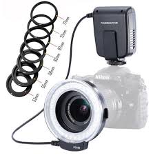 Best Led Macro Ring Flash Light Fc 100 For Canon Nikon Pentax Olympus Dslr Camera Camcorder With Adapter Rings Great Photography Walmart Com Walmart Com