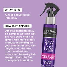 Cheap hair loss products, buy quality beauty & health directly from china suppliers:got2b glued shapewear anti cellulite compression leggings leg slimming body shaper high waist tummy. Buy John Frieda Frizz Ease Keratin Infused Flat Iron Hair Spray 3 Day Straightening Spray Anti Frizz Heat Protectant For Curly Hair 3 5 Ounce Online In Vietnam B004dkayue