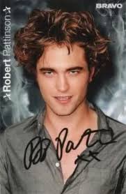 Alacakaranlik Hakkinda Hersey Tum Twilight Yildizlarinin Imzali Fotograflari Robert Pattinson Yildiz Fotograf