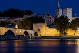 Avignon At Night Provence France Photographic Print Phbcz Art Com Avignon Provence France
