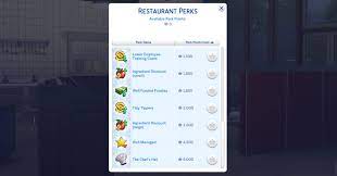 The downside is that it takes more than a few dinner services to earn enough perk points to unlock all the rewards. The Sims 4 Dine Out Perk Point Cheats Sims Online