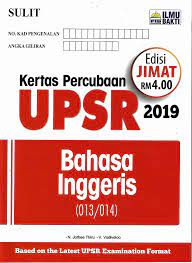 Bank soalan percubaan bagi tahun 2019 untuk semua negeri. Buku Rujukan Sek Ren Kertas Percubaan Upsr 2019 Bahasa Inggeris