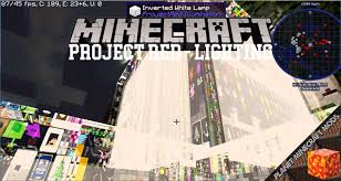 Colored lights will work without it and still emit light but it is not colored. Project Red Lighting Mod 1 12 2 1 10 2 1 7 10 Planet Minecraft Mods