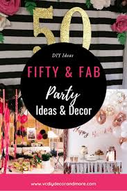 50th Birthday Party Decoration Ideas For Women 50th Birthday Ideas For Women Turning 50 Themes Decorations Vcdiy Decor In 2020 50th Birthday Party For Women 50th Birthday Party Decorations 50th Birthday Themes