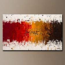Halley 1 Quadri Moderni Astratti Toni Del Rosso Ocra Marrone Nero Dipinti Su Tela Astratti Astratto Pittura Ad Olio