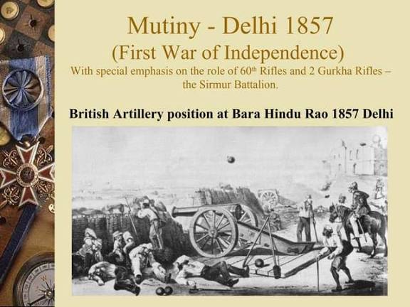 Mutiny Delhi 1857 | PPT