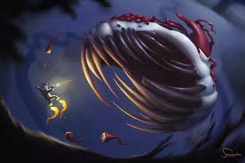 Cthulhu was a possible boss. Eye Of Cthulhu By Samrausku On Deviantart