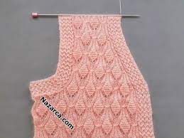 orgu yaka kol kesmeli kadin yelek 2021 nazarca com 2021 baby knitting patterns orgu orme tezgahi desenleri