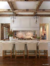 Get the durability, storage, and style you're looking for with hampton bay kitchen cabinets. Inspiration Beamed Ceiling Kitchens Home Kitchens Kitchen Design Kitchen Inspirations