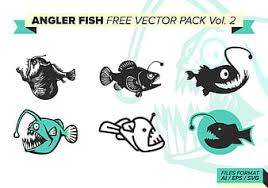 Download Angler Fish Free Vector Pack Eps Svg Ai Uidownload