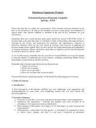 A capstone project is aimed to motivate students to think critically, solve issues and problems, develop and improve oral communication skills as well as research skills, teamwork, goal setting and so on. Business Plan Template Business Plan Strategic Management