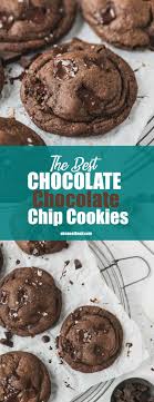 The Best Chocolate Chip Chocolate Cookies Oh Sweet Basil Recipe In 2021 Chocolate Cake Recipe Easy Chocolate Cookie Recipes Chocolate Chip Cookies
