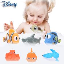 Shop for finding nemo bath toys online at target. Nemo Dory Finding Nemo Baby Bath Toy Spray Water Squeeze Children Bathing Bathtub Floating Soft Rubber Clownfish Toy Action Figures Aliexpress