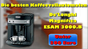 Enjoy your coffee with the delonghimagnifica espresso machine. De Longhi Magnifica Esam 3000 B Kaffeevollautomat Bester Kaffeevollautomat Unter 300 Euro Youtube