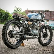 Honda Cg 125 Scrambler Cafe Racer Honda Cafe Racer Bikes Cafe Racer Moto
