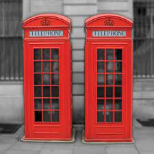 Kare design skříň london telephone: Vliesove Fototapety
