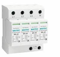 Type 2 Class II Lightning Protection SPD 40Ka 4 Pole Surge ...