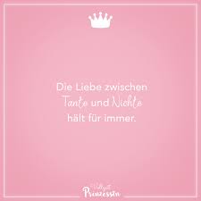Visual Statements Die Liebe Zwischen Tante Und Nichte Halt Fur Immer Spruche Zitate Quotes Vollzeitprinzess Tante Spruche Geschenke Fur Tanten Spruche