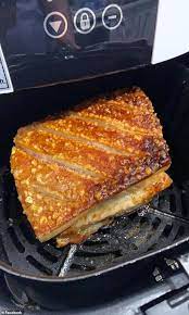 Kmart Home Cooks Are Now Using Their Air Fryer To Get The Perfect Pork Belly With Crispy Crackling Daily Mail Online