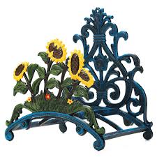 More than that, a holder that has an attractive exterior can add a decorative. Sungmor Cast Iron Heavy Duty Garden Hose Holder Decorative Hand Painted Sunflower Wall Mounted Water Hose Hanger Wall Decoration Hanging Hose Rack Hose Reel Storage Butler Metal Hose Stand