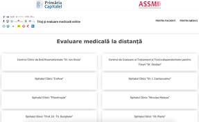 Victor babeş, spitalul clinic colentina şi spitalul clinic de nefrologie „dr. Assmb PlatformÄƒ Pentru ConsultaÅ£ii Online ImplementatÄƒ PanÄƒ In Prezent Au Fost Inregistrate Aproape 700 De Cereri Ro Health Review