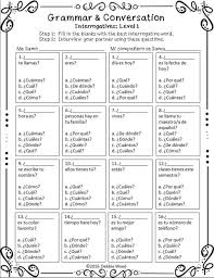 3 Spanish 1 Worksheets With Answers Spanish Interrogatives Spanish Question Words In 2020 Spanish Worksheets Spanish Question Words Spanish Questions