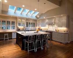 vaulted ceiling kitchen