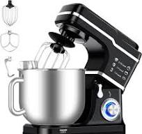 Garvee 7.5 QT Professional Electric Stand Mixer - 660W 10-Speed Kitchen  Mixer with Stainless Steel Bowl, LED Light, and Dishwasher-Safe  Accessories- ...