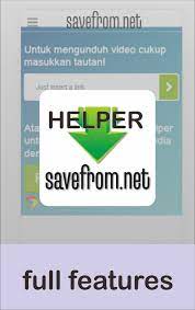Android users can download videos for free using savefrom net. Savefrom Net Helper For Android Apk Download