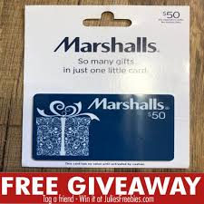 Yes, a marshalls gift card may be used at any retail store owned by the tjx companies, inc. Marshalls Gift Card Giveaway Julie S Freebies