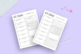 As i mentioned before, printable calendar can be download as image. 25 Gorgeous And Easy Bullet Journal Weekly Spread Ideas For 2020