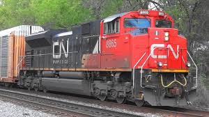 Wow A Pair Of Cn Emd Sd70m 2 S On Csx Autorack Train Youtube Train 2 In St Denis