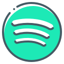 Spotify Icons Iconfinder Spotify icon vector from social media logos concept. spotify icons iconfinder
