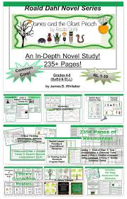 James And The Giant Peach Roald Dahl Novel Study Common Core Novel Studies Vocabulary Graphic Organizer Roald Dahl