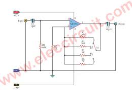 The circuit diagram can be seen below. Universal Preamplifiers Using Ne5532 741 Lm382 Eleccircuit Com