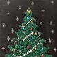 Dot Art Christmas Tree – Holiday Painting Class with Beth Goulet at Moonstone Art Studio