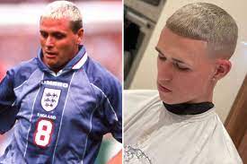 It offers a unique juxtaposition that appeals to current trends. Phil Foden Pays Tribute To England Icon Paul Gascoigne With New Bleached Haircut Ahead Of Euro 2020 Campaign Football Reporting