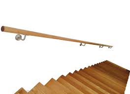 Indoor stair railings wall mounted. Stair Handrail Wall Rails 12 Ft Long 2 0 Diameter Grab Bar Iron Bracket Wooden Handrail Stair Rail Non Slip For Elderly Indoor Stairway Railing Wall Bars Stair Hand Railing Gold Walmart Com