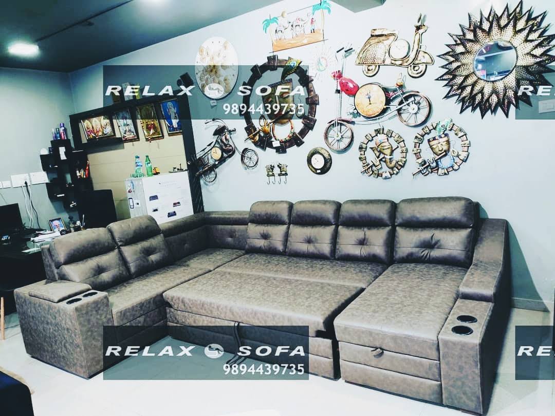 Corner Sofa With Bed And Lounger product image