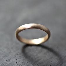 Womens Or Mens Gold Wedding Band 3mm Half Round Recycled 14k Etsy Mens Gold Wedding Band Gold Wedding Band Brushed Gold Wedding Ring