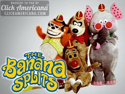 The Banana Splits Adventure Hour Intro Theme Song Lyrics More On This Trippy Retro Kids Show Banana Splits Tv Show The Banana Splits Show Banana Split
