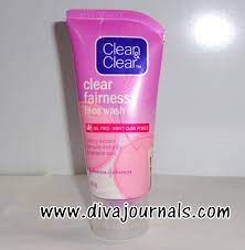 Clean Clear Fairness Face Wash Review